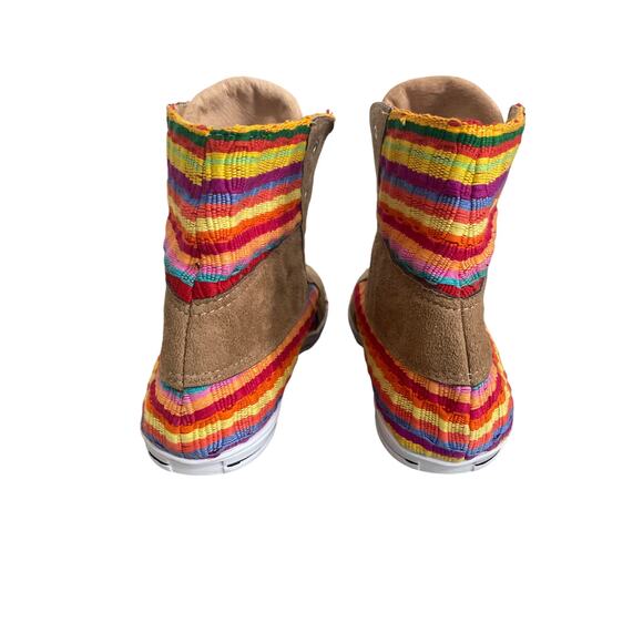 Limonada Woven High Top Sneakers Women’s Multicolor Guatemala Textile Casual 36 - Picture 2 of 7